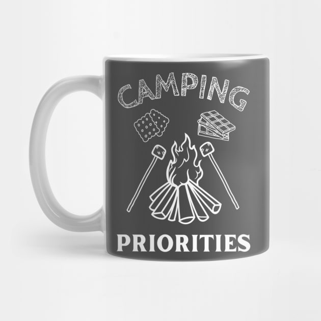 Smores are Camping Priorities by The Dream Team